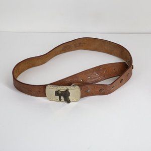 Pollak's Top Grain Cowhide Leather Belt
